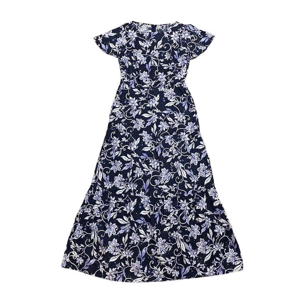 Lauren Ralph Lauren Floral Cotton Eyelet A-Line Dress